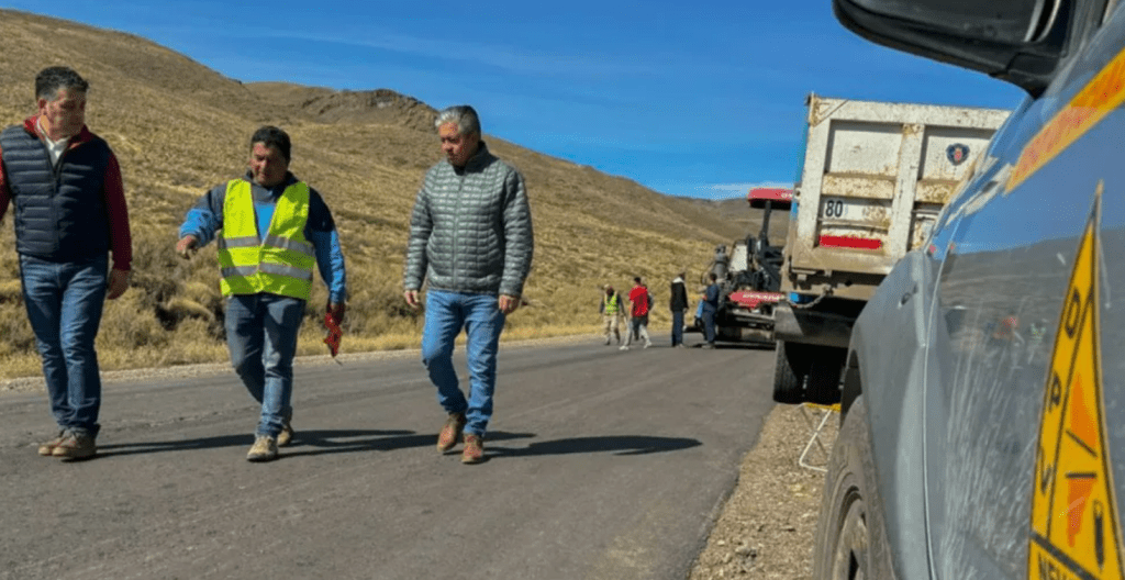 Neuquén en obra: Rolo Figueroa recorrió un nuevo tramo de la Ruta&nbsp;23
