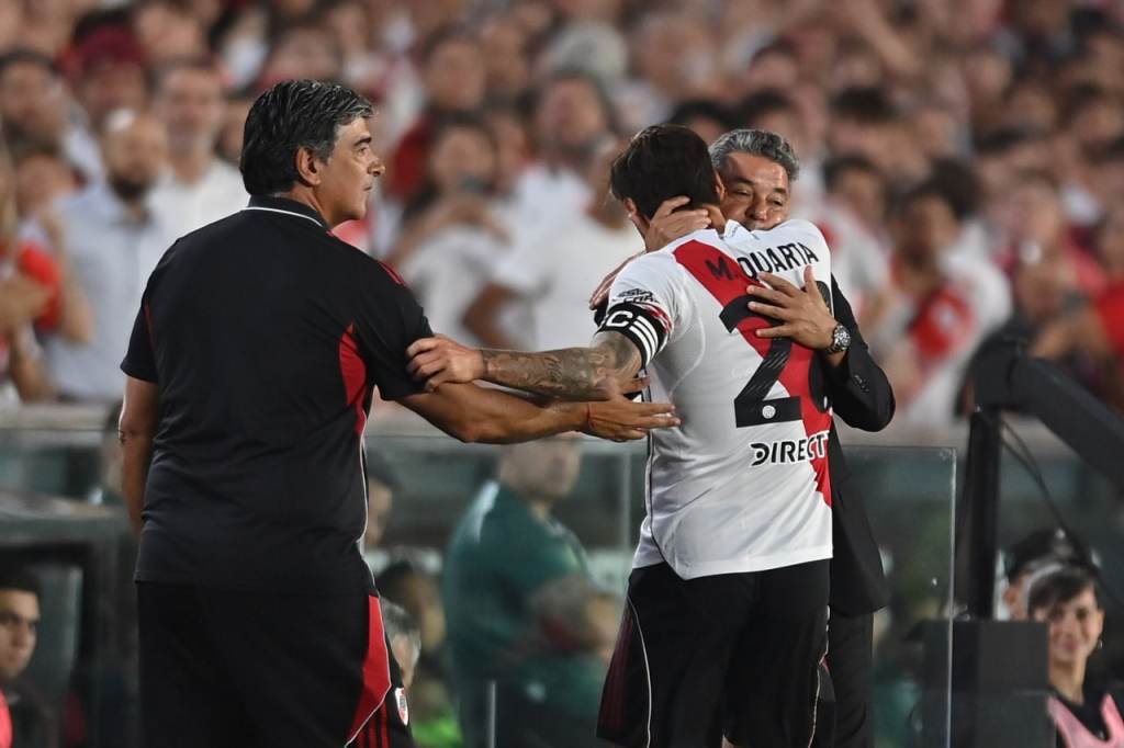 River Plate ganó y despidió a Marcelo Gallardo a pura emoción ante&nbsp;Banfield